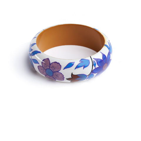 Poppy Blue Bangles - India